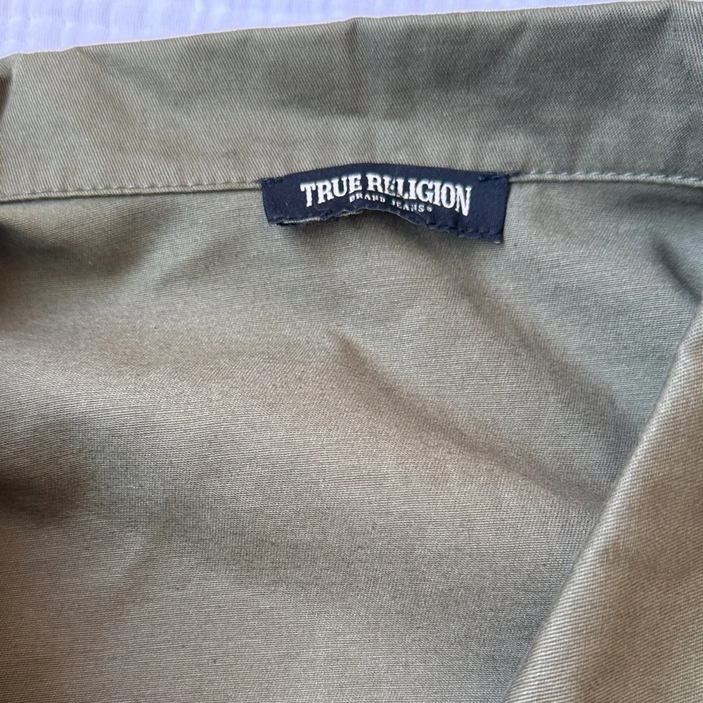 True Religion Green Graphic Men's Shirt